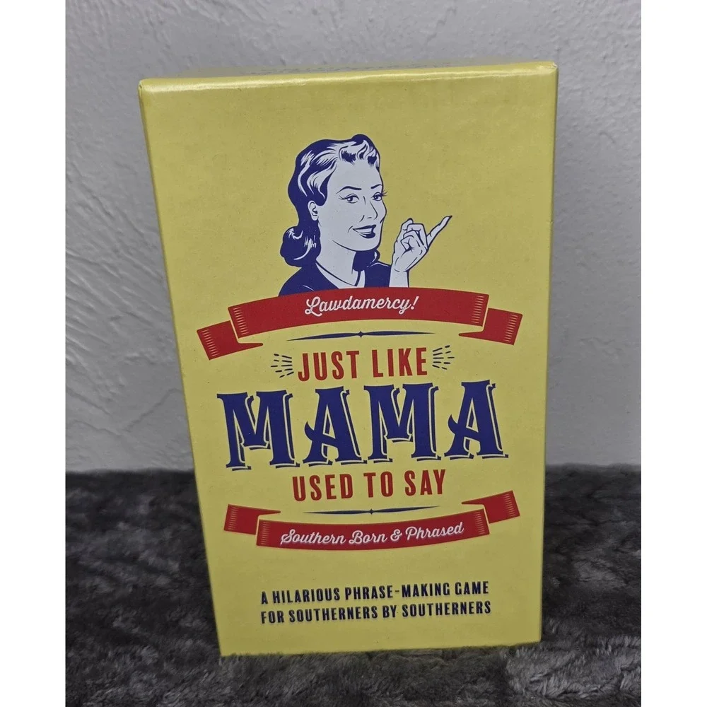 Just Like Mama Used to Say Southern Thing Phrase Game Lawdamercy School Church